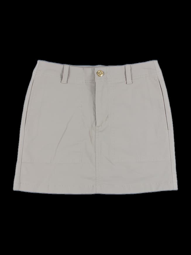 면 골프 스커트