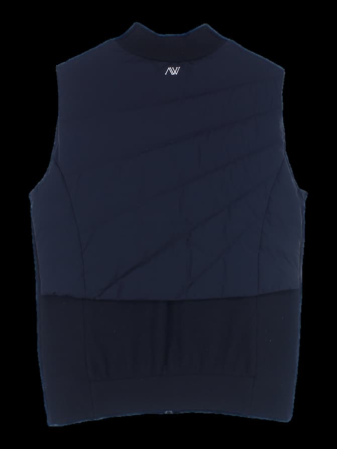 여성 집업 니트 패딩 베스트