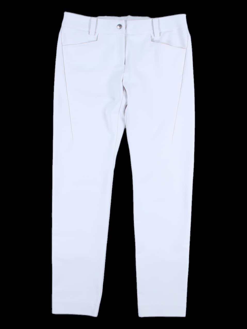 면 스트레이트 팬츠