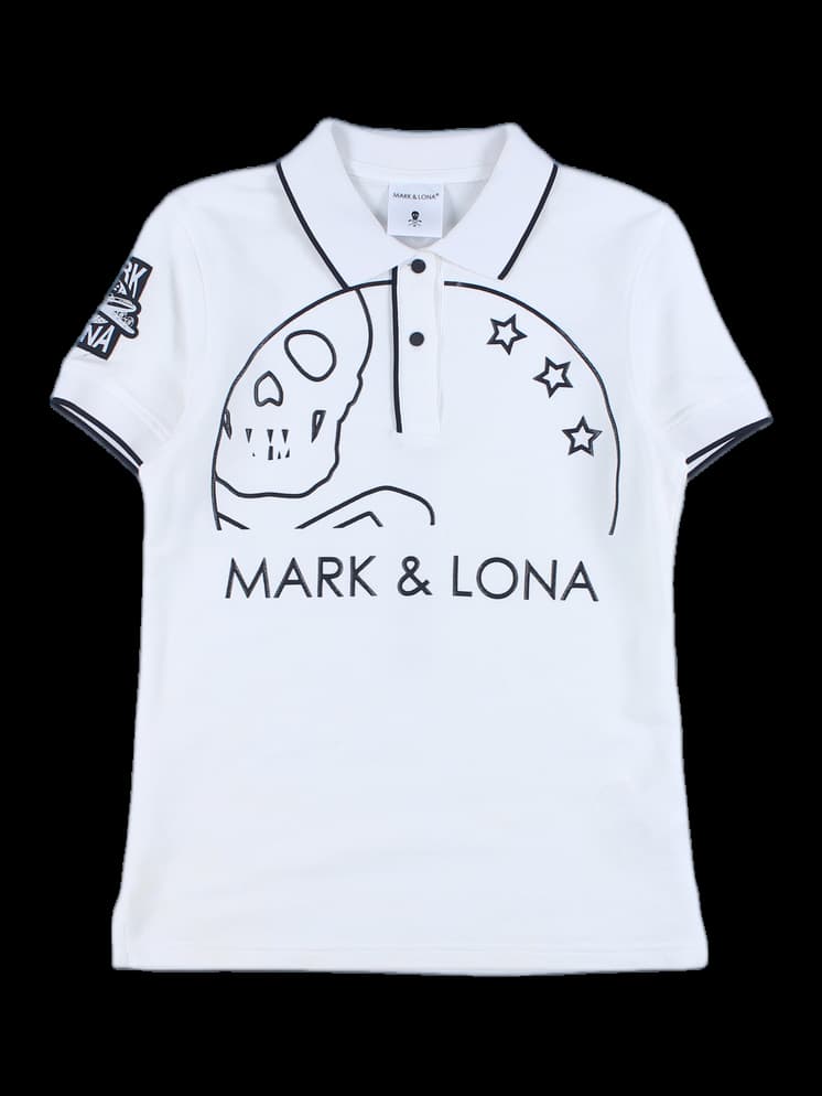 여성 반팔 카라 티