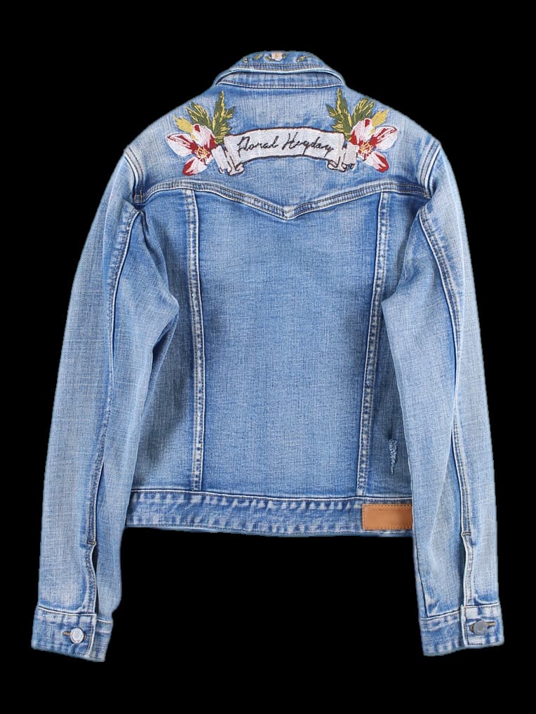 여성 데님 자켓