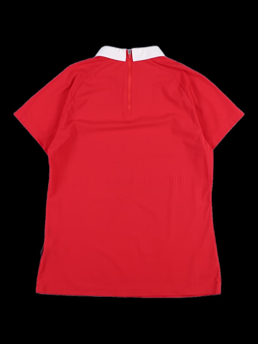 여성 반팔 카라 티