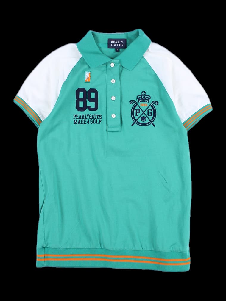 여성 반팔 카라 티