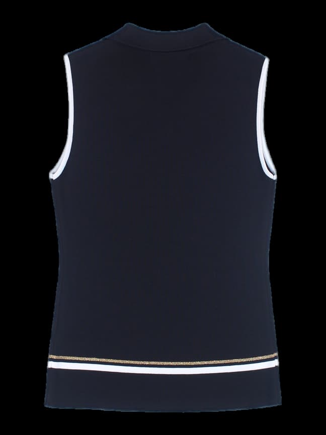 여성 니트 민소매