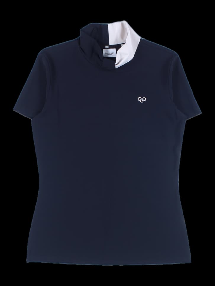 여성 반팔 카라티