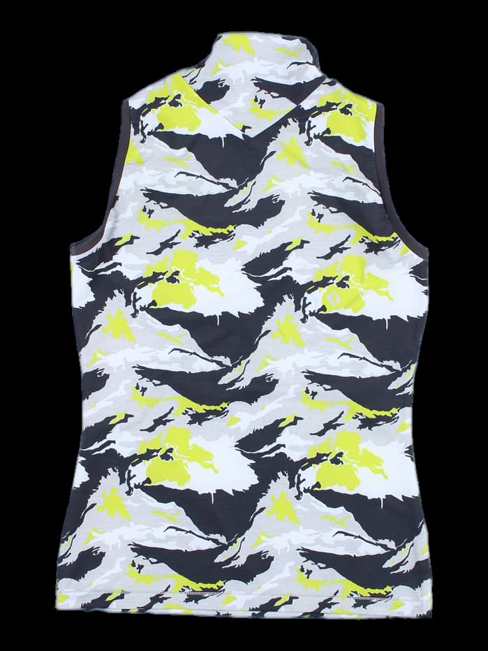 여성 반목 민소매 티