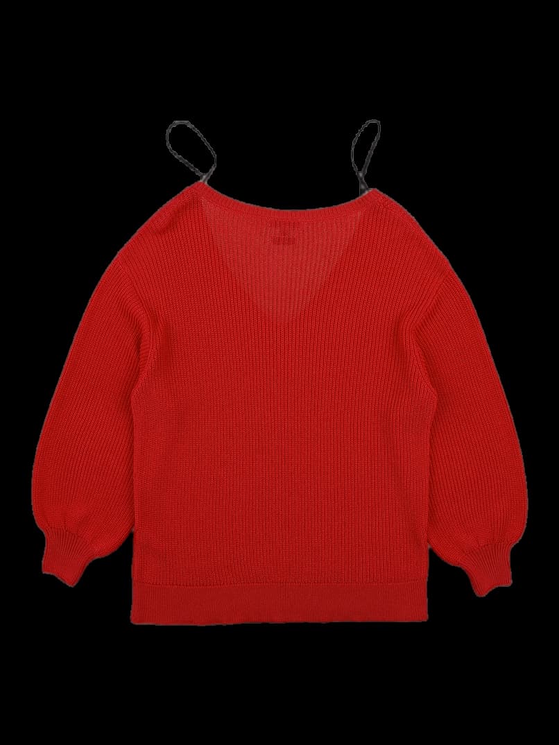 여성 긴팔 니트 티