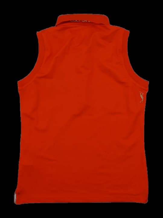 여성 민소매 카라 티