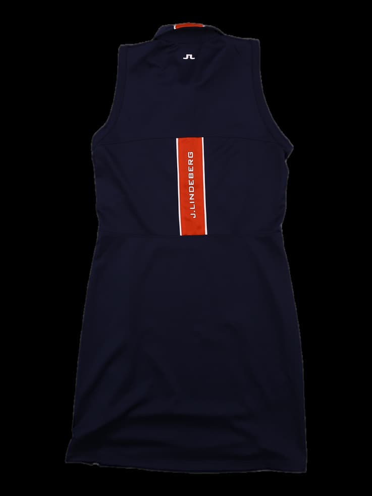 여성 민소매 카라 원피스