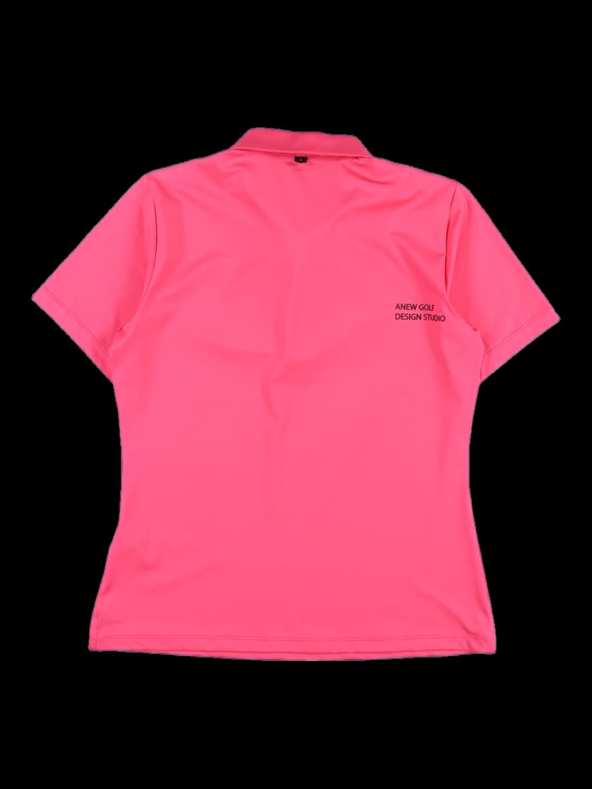 여성 반팔 카라 티