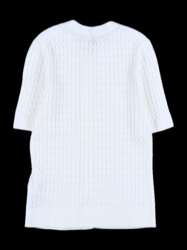 여성 니트 반팔 가디건