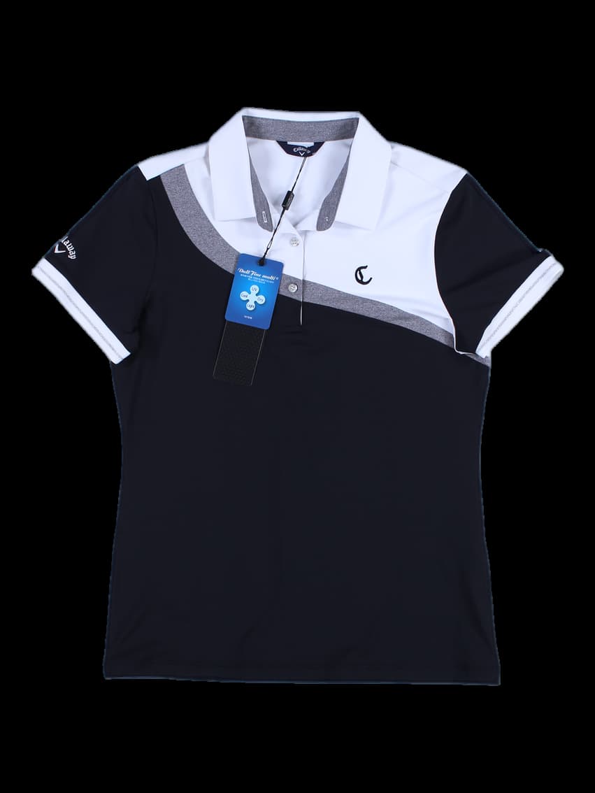 여성 반팔 카라티