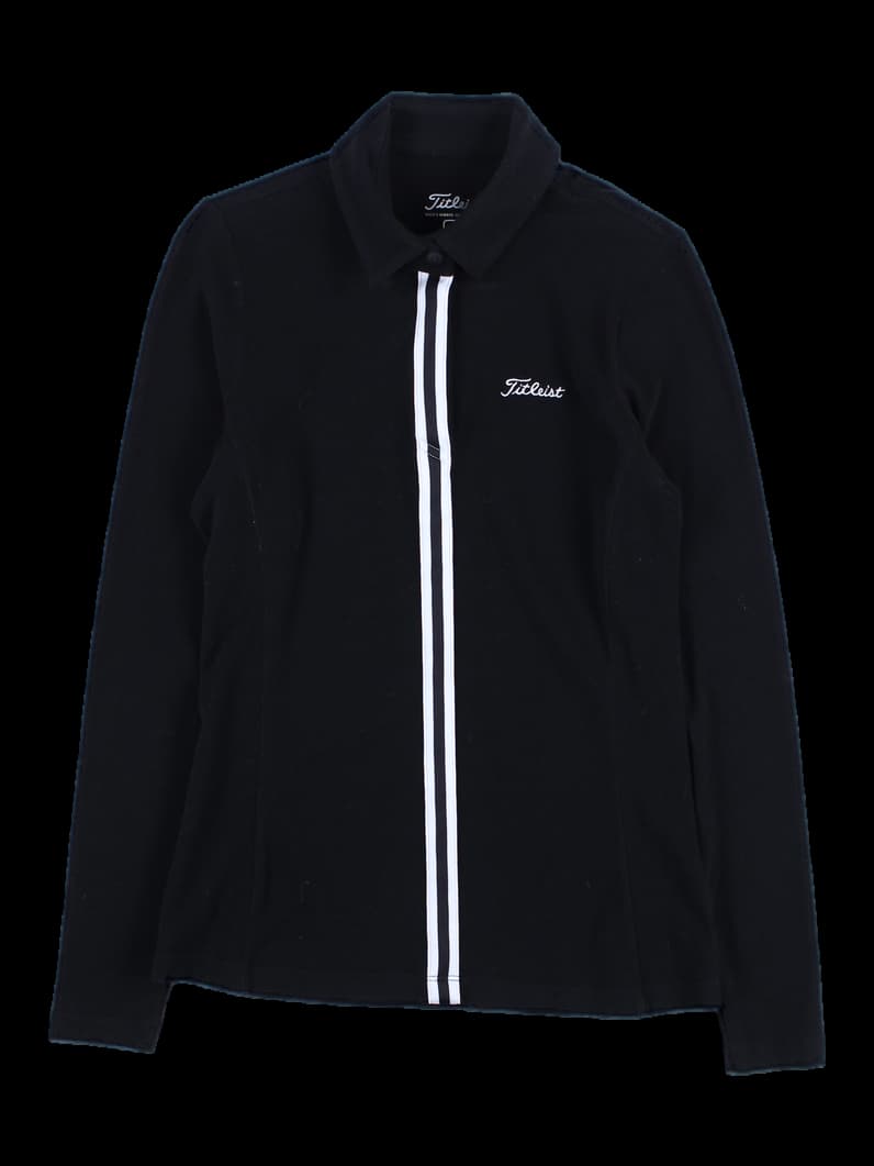 여성 기모 긴팔 카라티