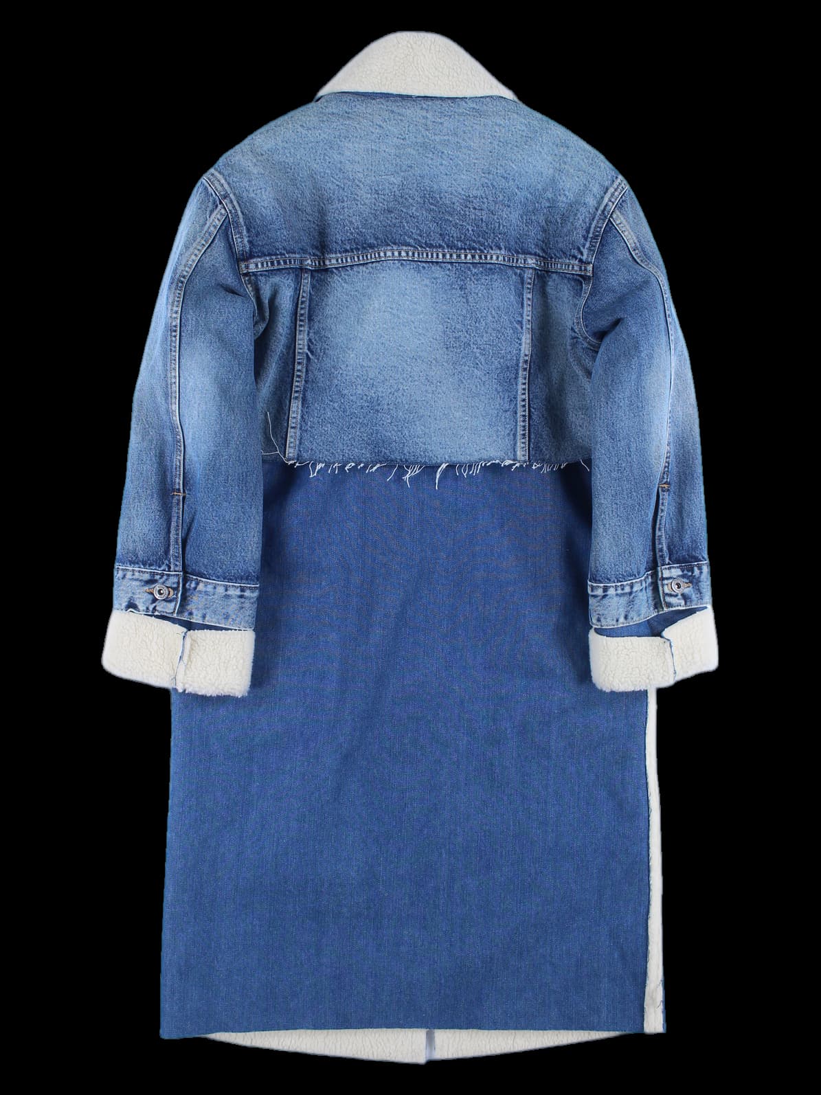 여성 데님 코트