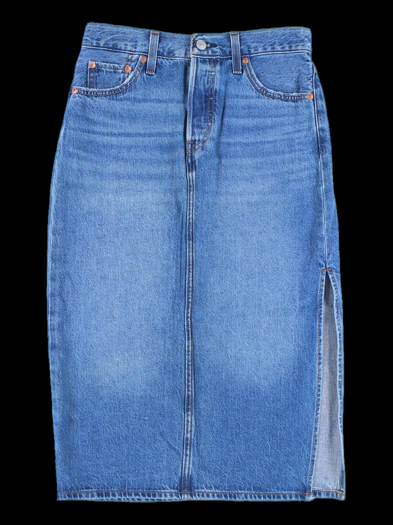 여성 데님 스커트