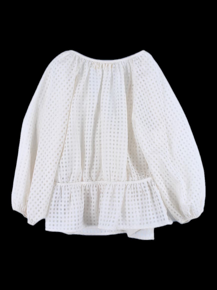 여성 긴팔 블라우스