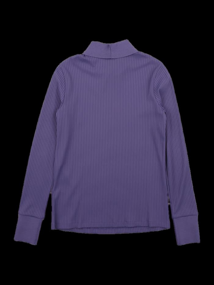 여성 긴팔 카라 티