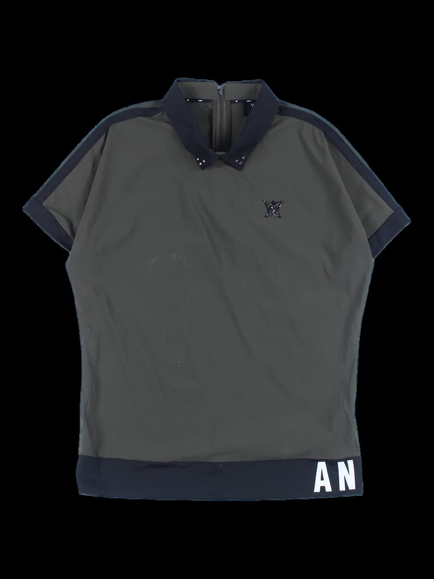 여성 반팔 카라티