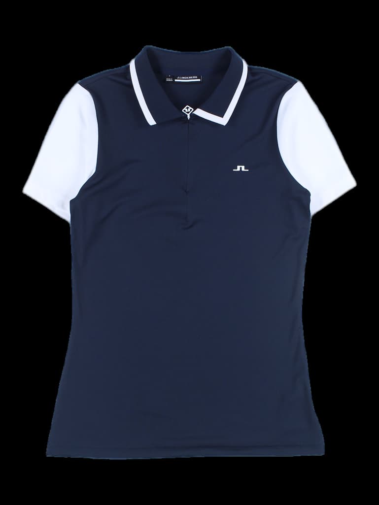 여성 반팔 카라 티