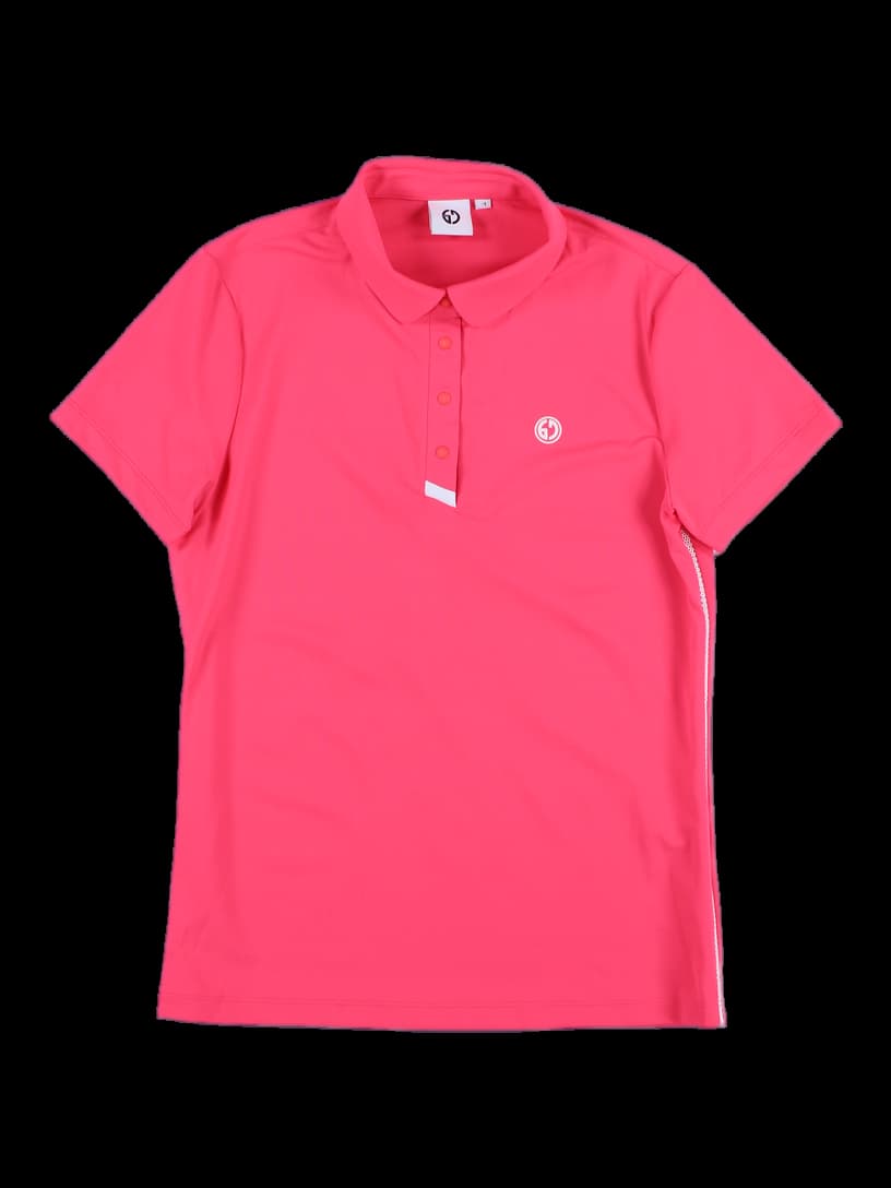 여성 반팔 카라티