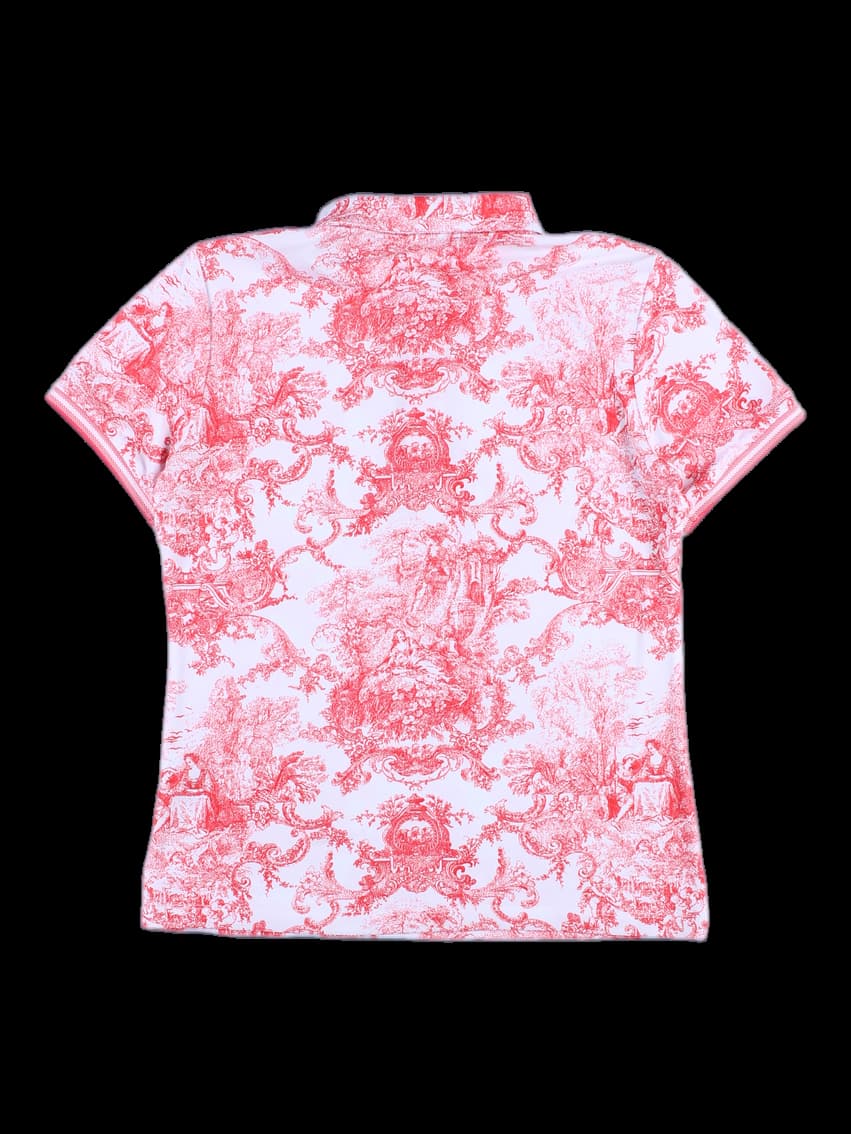 여성 반팔 카라티