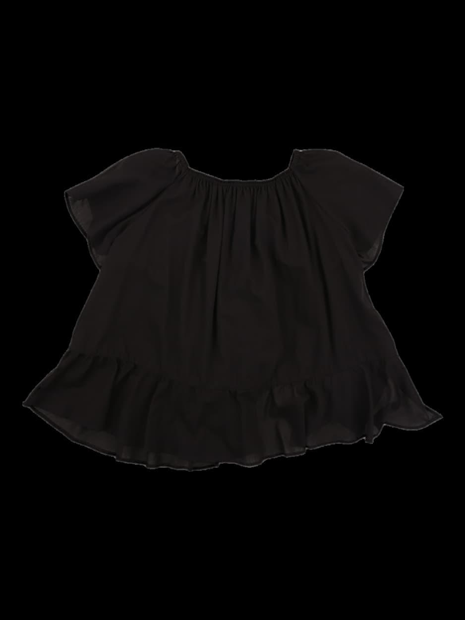 여성 반팔 블라우스