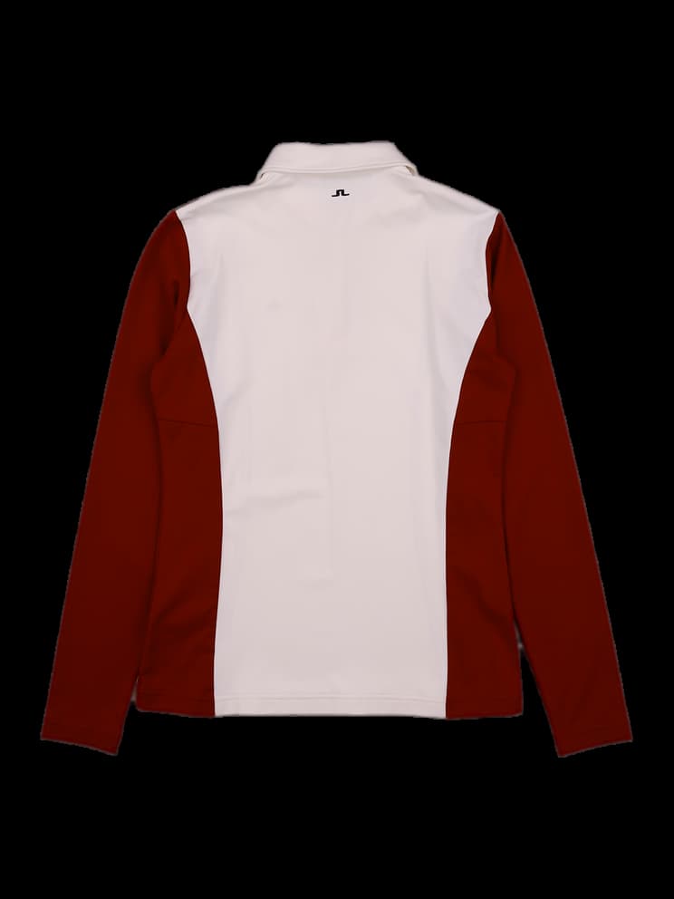 여성 긴팔 카라 티