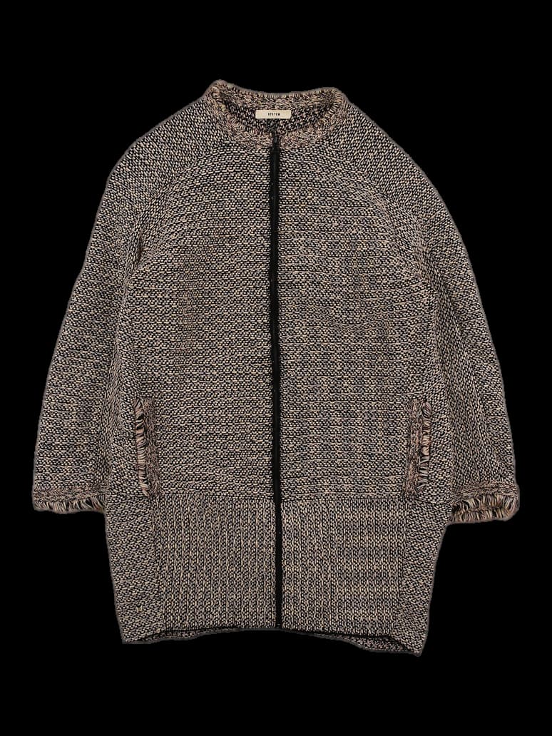 여성 니트 집업 가디건