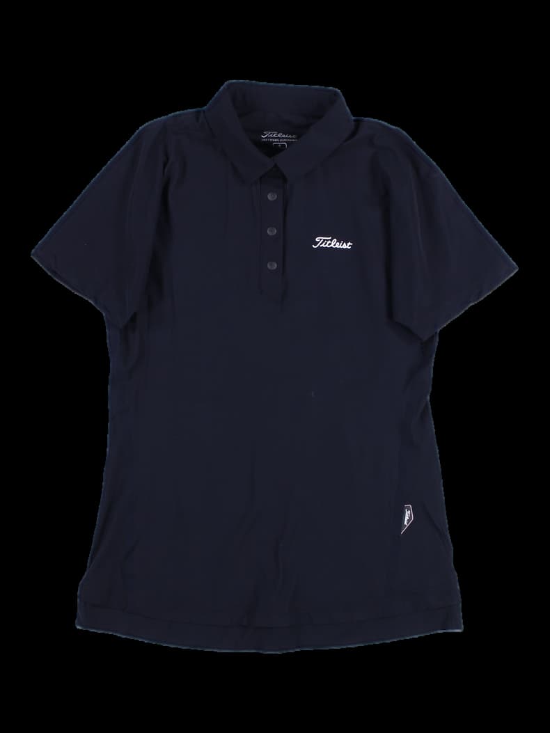 여성 반팔 카라 티