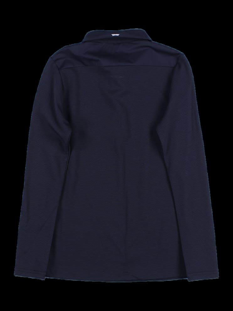 여성 긴팔 카라 티