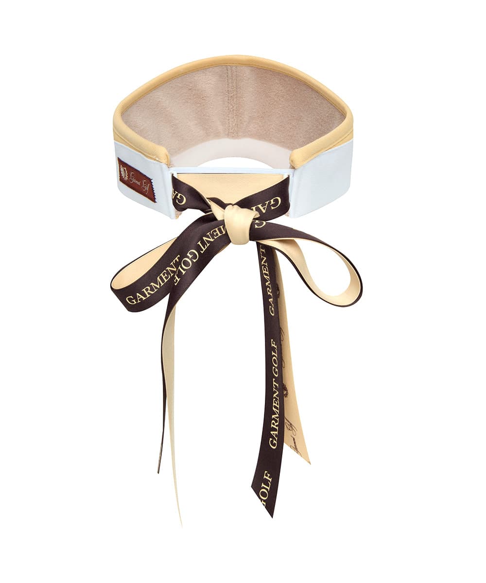 리본 포인트 바이저(YELLOW)